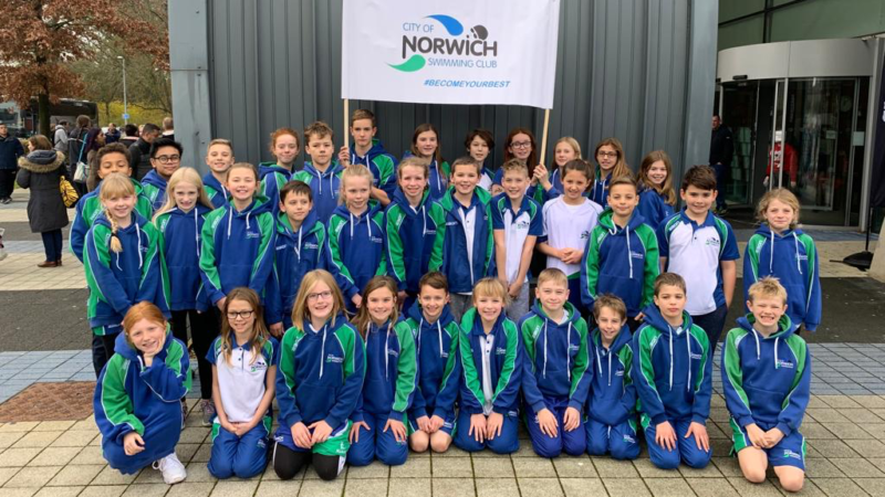 City of Norwich Swimming Club - National Junior League Team Photo